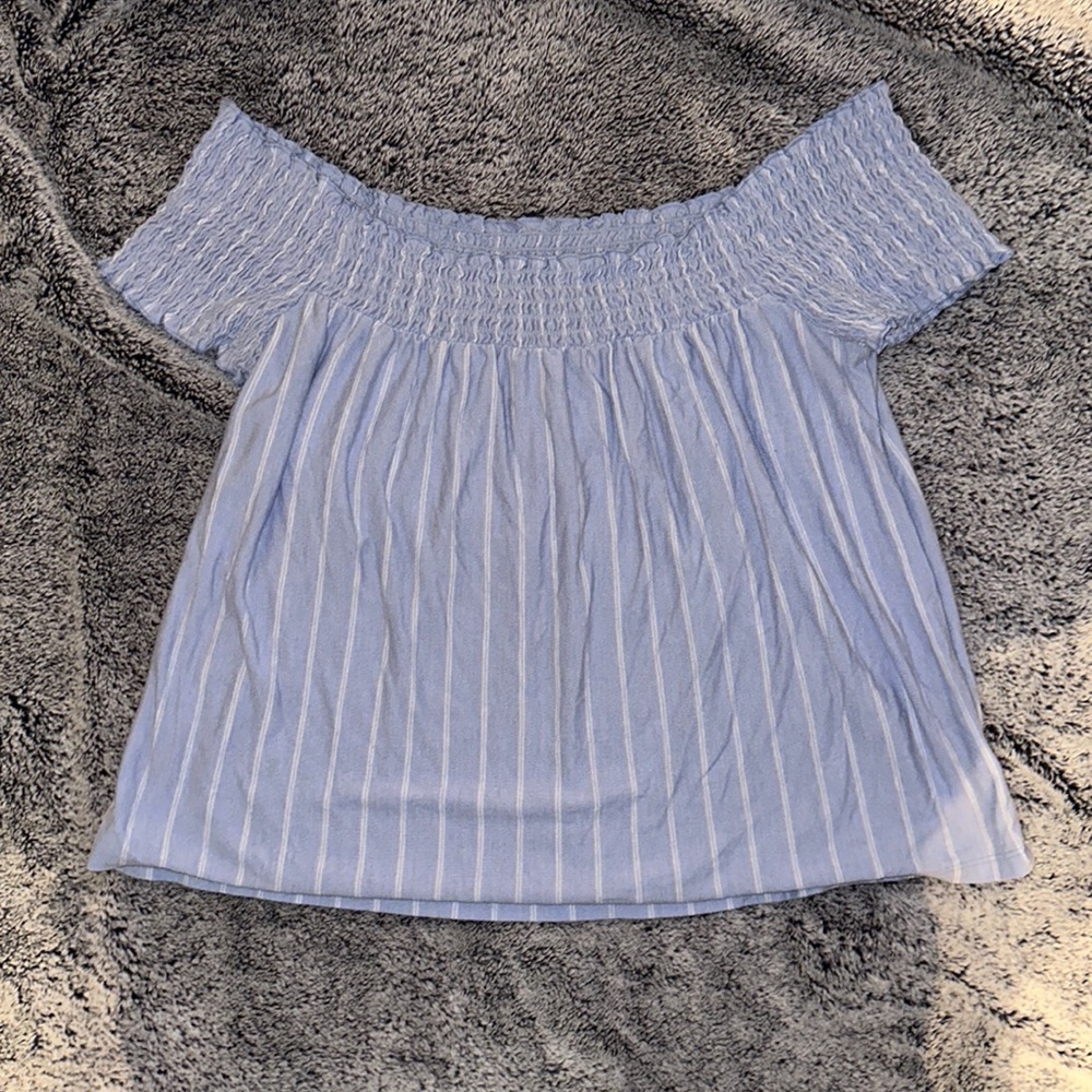 american eagle off the shoulder top